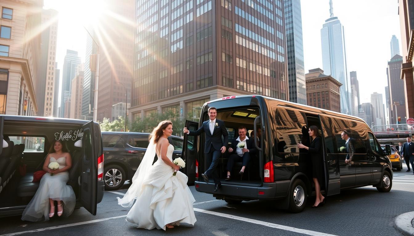 NYC wedding shuttle services