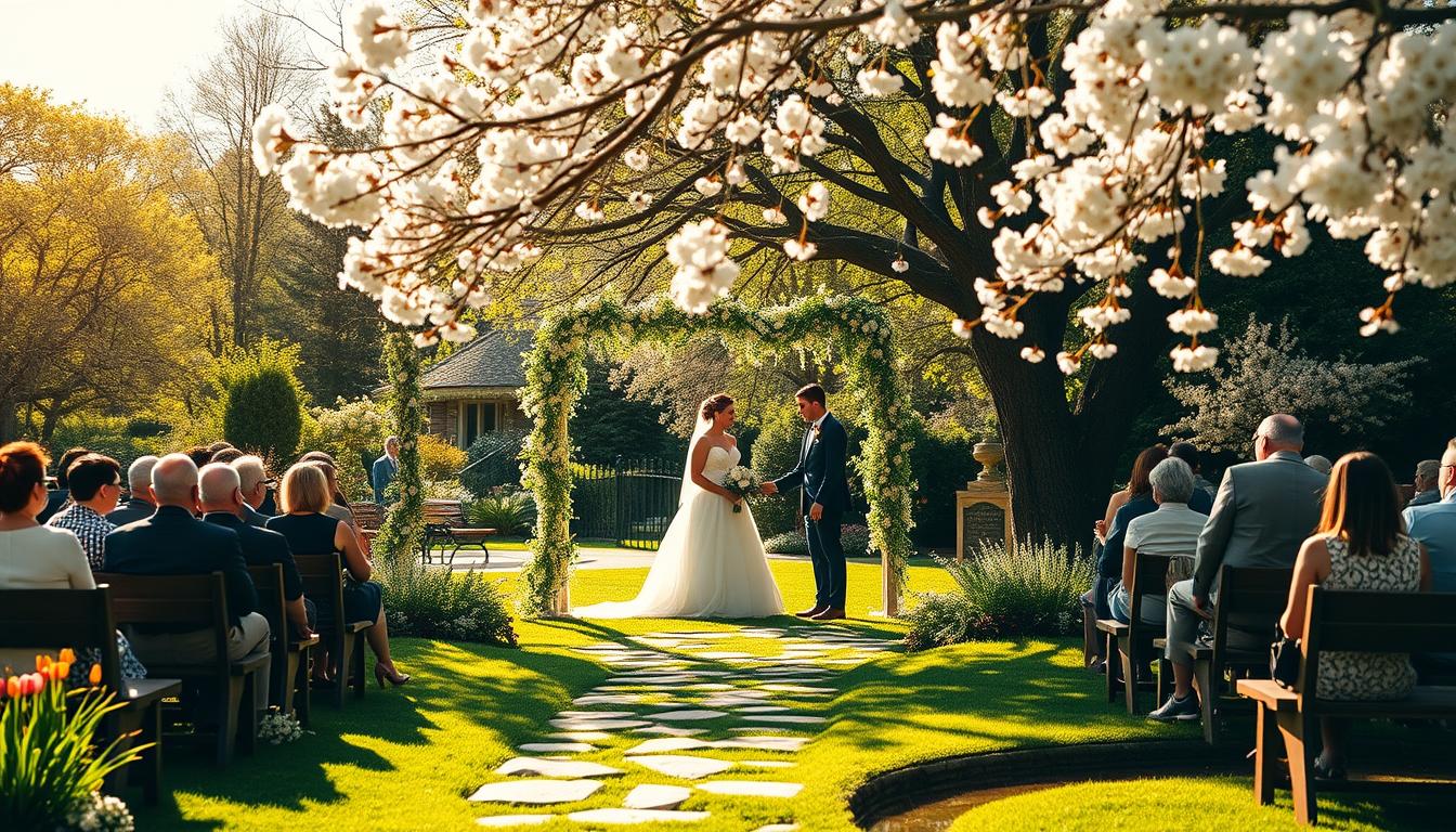 Spring Garden Wedding