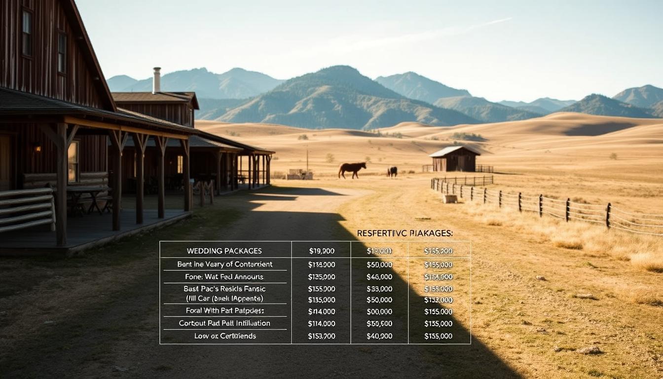 ranch venue pricing comparison