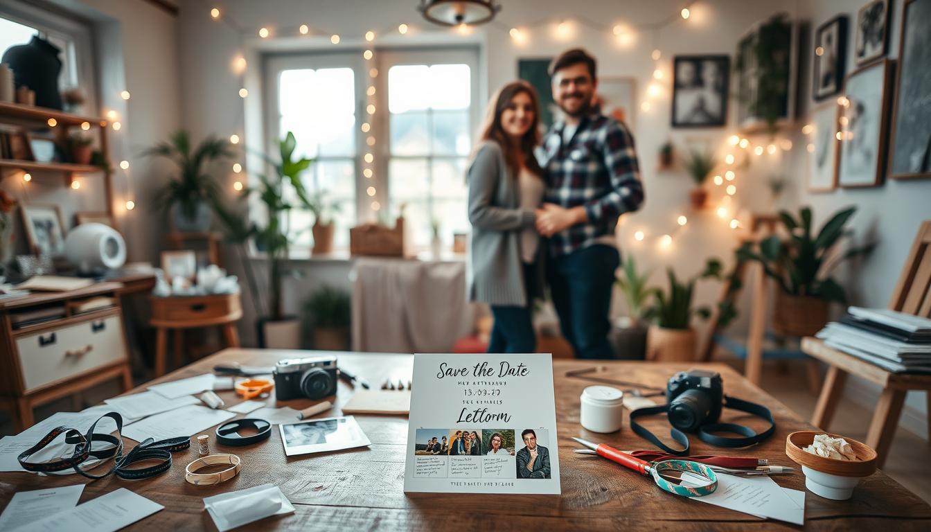DIY save the date photo ideas