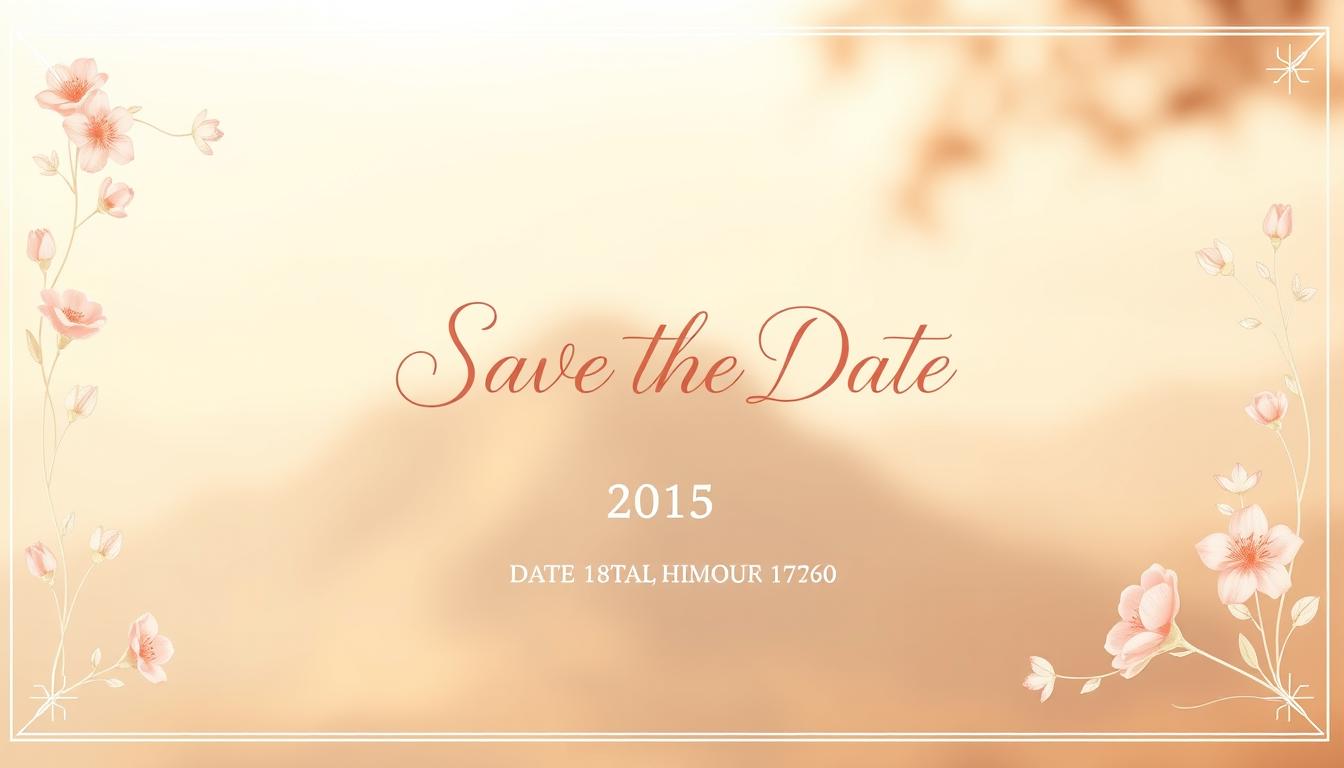 Save the date card themes
