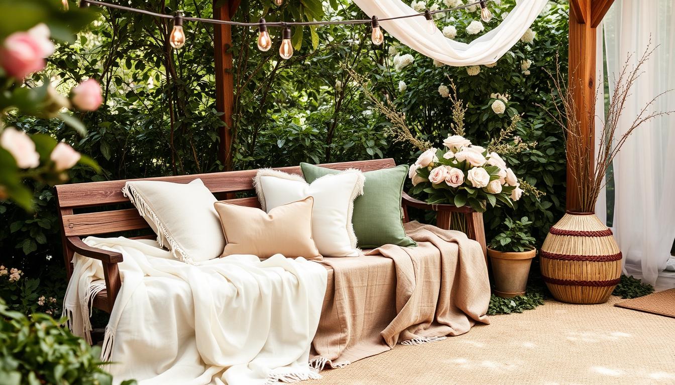 outdoor wedding comfort accessories
