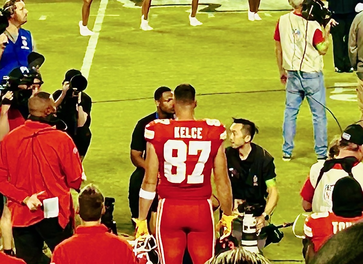 Travis Kelce during the 2023 Kansas City Chiefs season