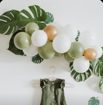 Balloons for a baby shower