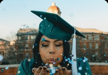 Graduates celebrating