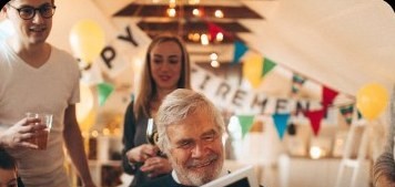 A retirement party