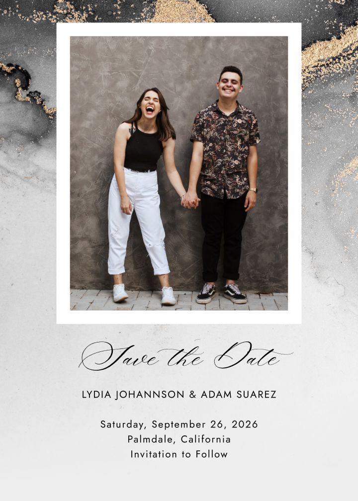 Save the Date Card