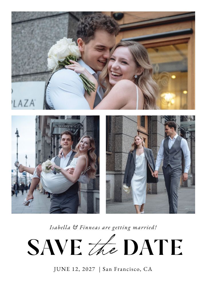 Save the Date Card