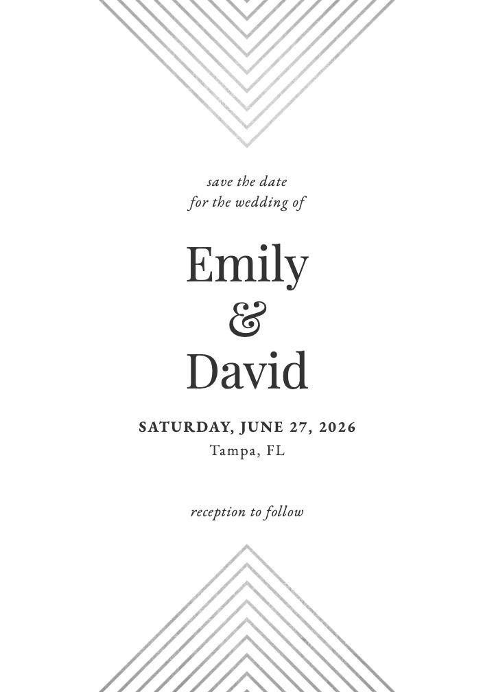 Save the Date Card