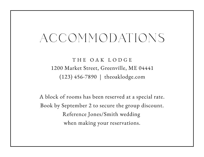 Enclosure Cards Card
