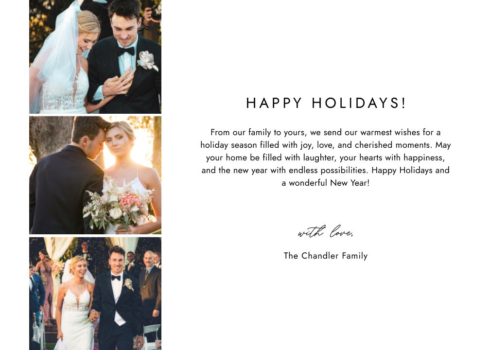 Holiday Cards Card