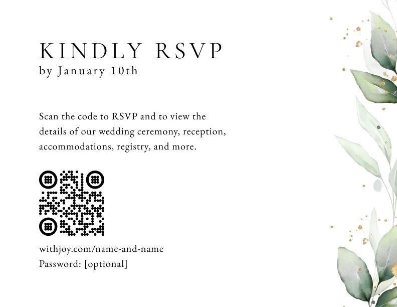 Enclosure Cards Card