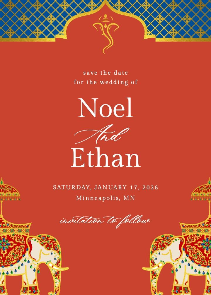 Save the Date Card