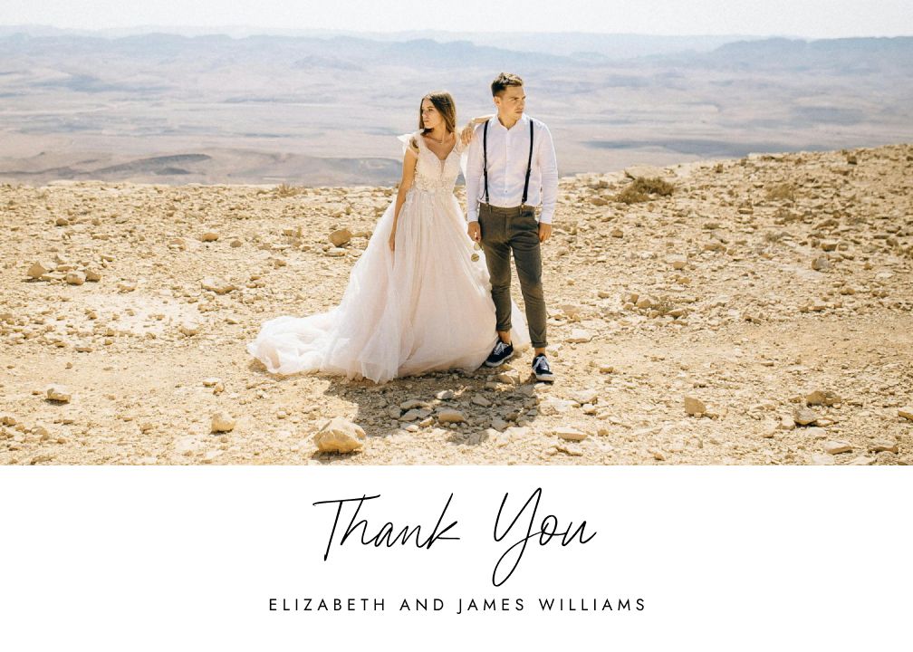 Thank You Cards Card