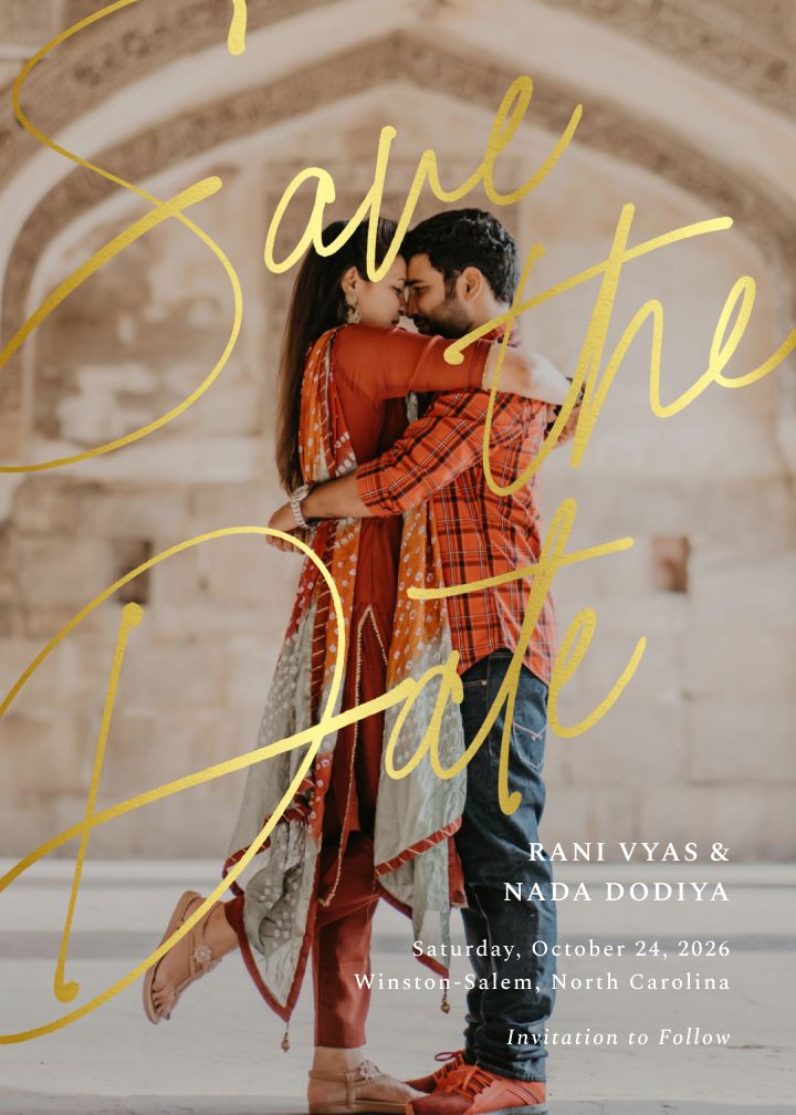 Save the Date Card