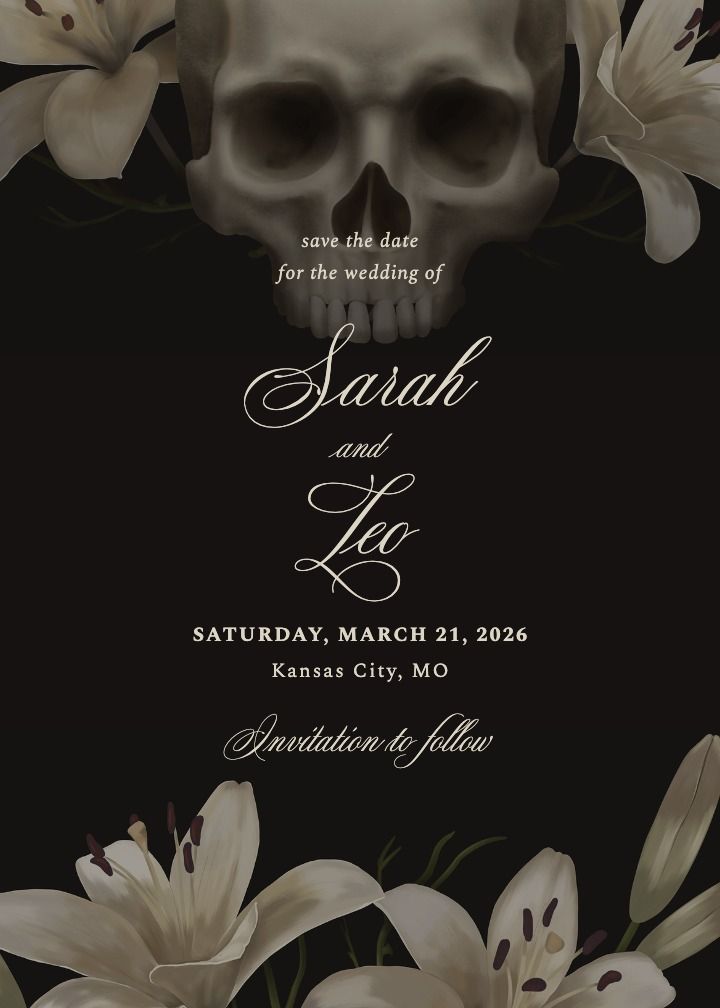 Save the Date Card