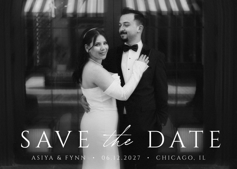 Save the Date Card