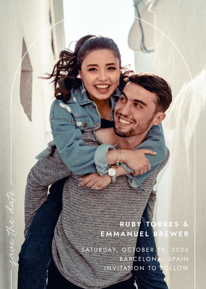 Save the Date Card
