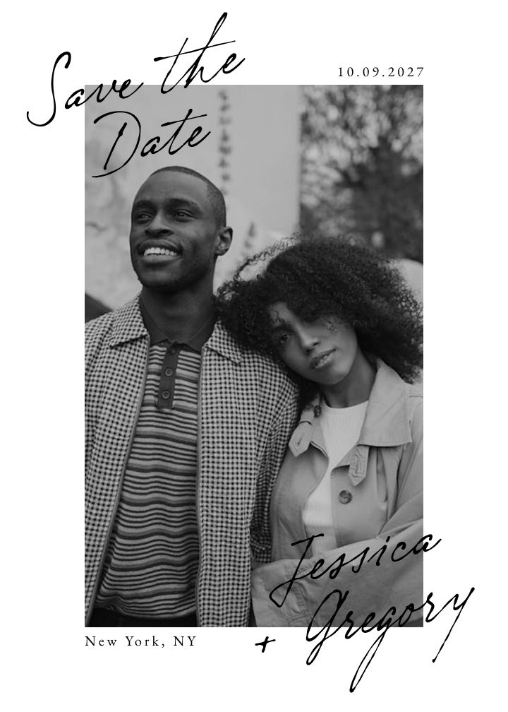 Save the Date Card