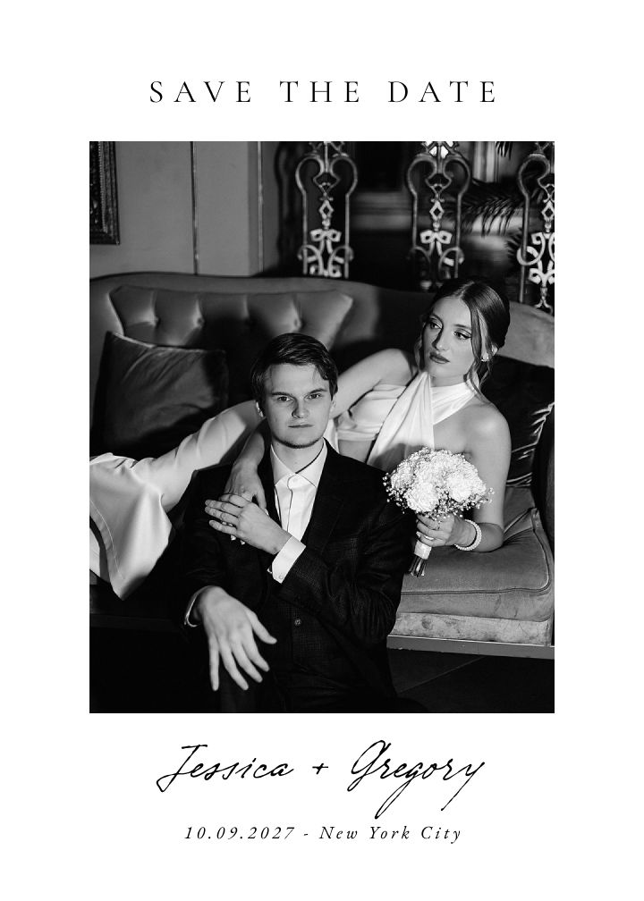 Save the Date Card