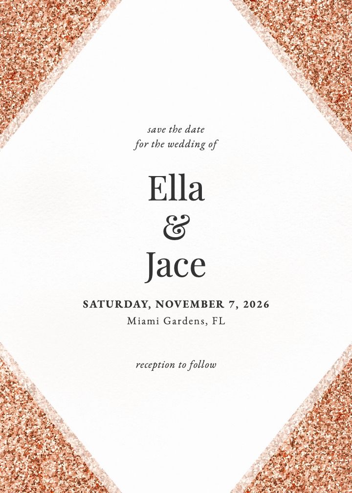 Save the Date Card
