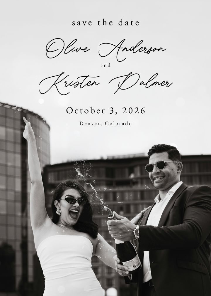 Save the Date Card