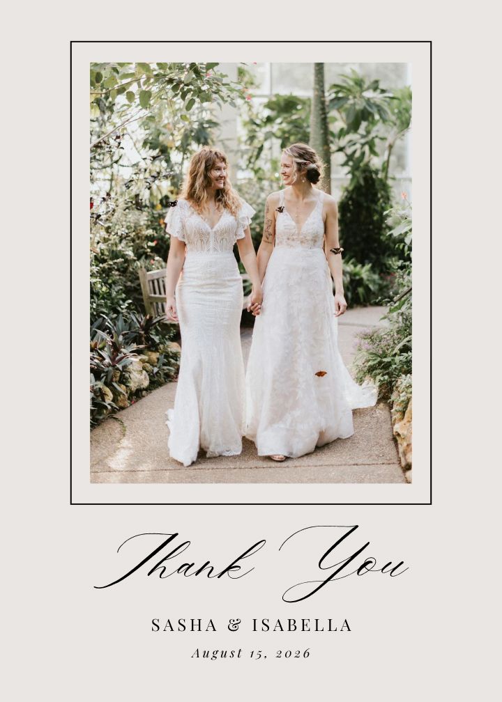 Thank You Cards Card