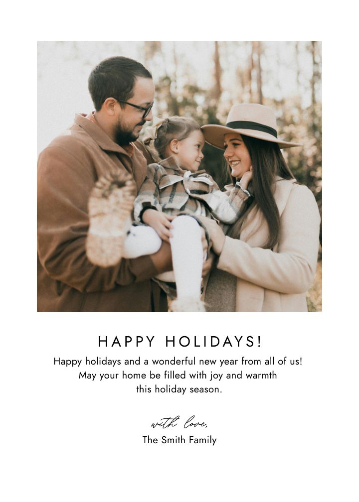 Holiday Cards Card
