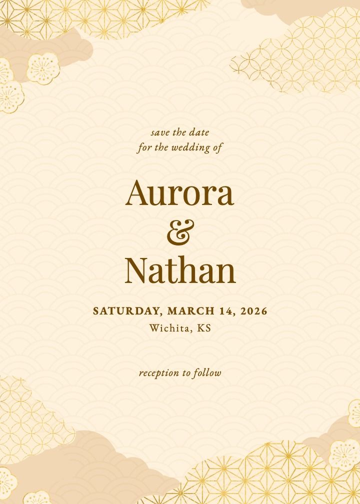 Save the Date Card