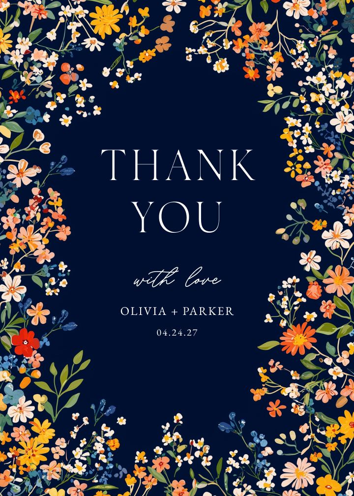Thank You Cards Card
