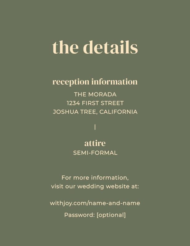 Enclosure Cards Card