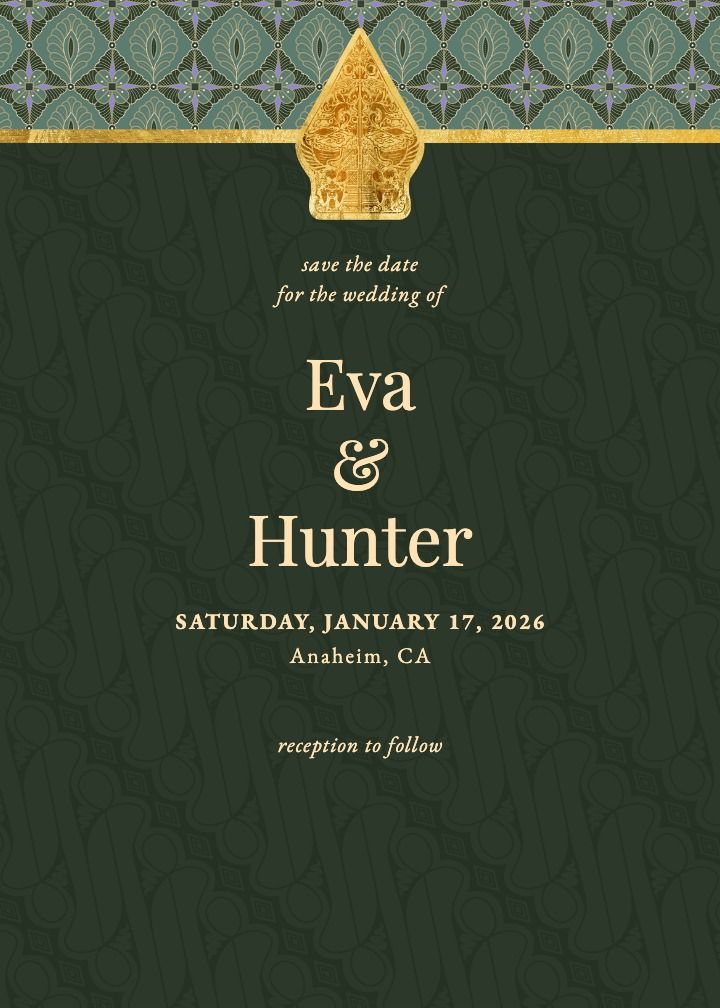 Save the Date Card