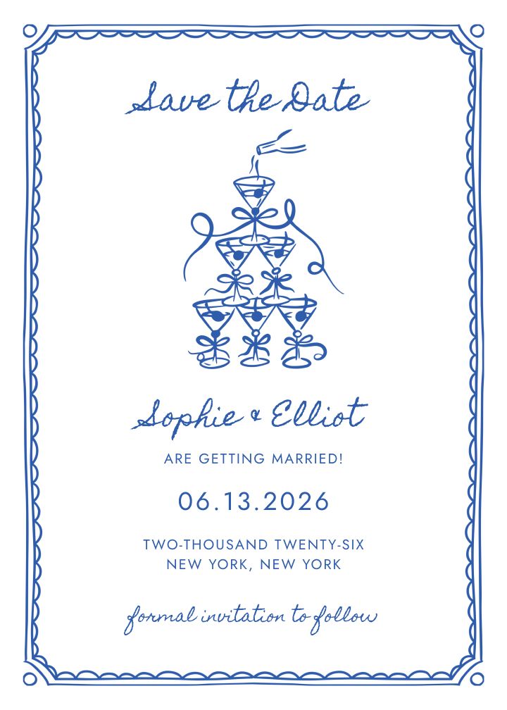 Save the Date Card