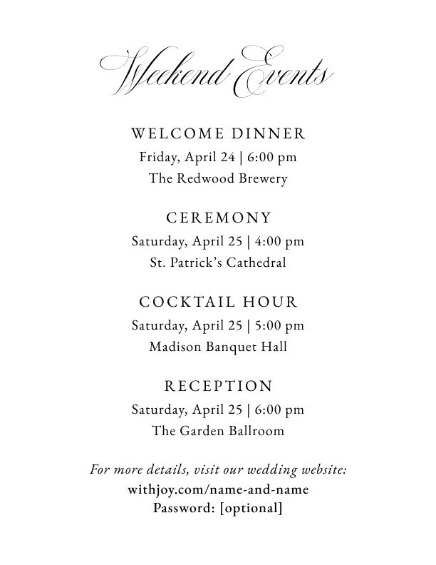 Enclosure Cards Card
