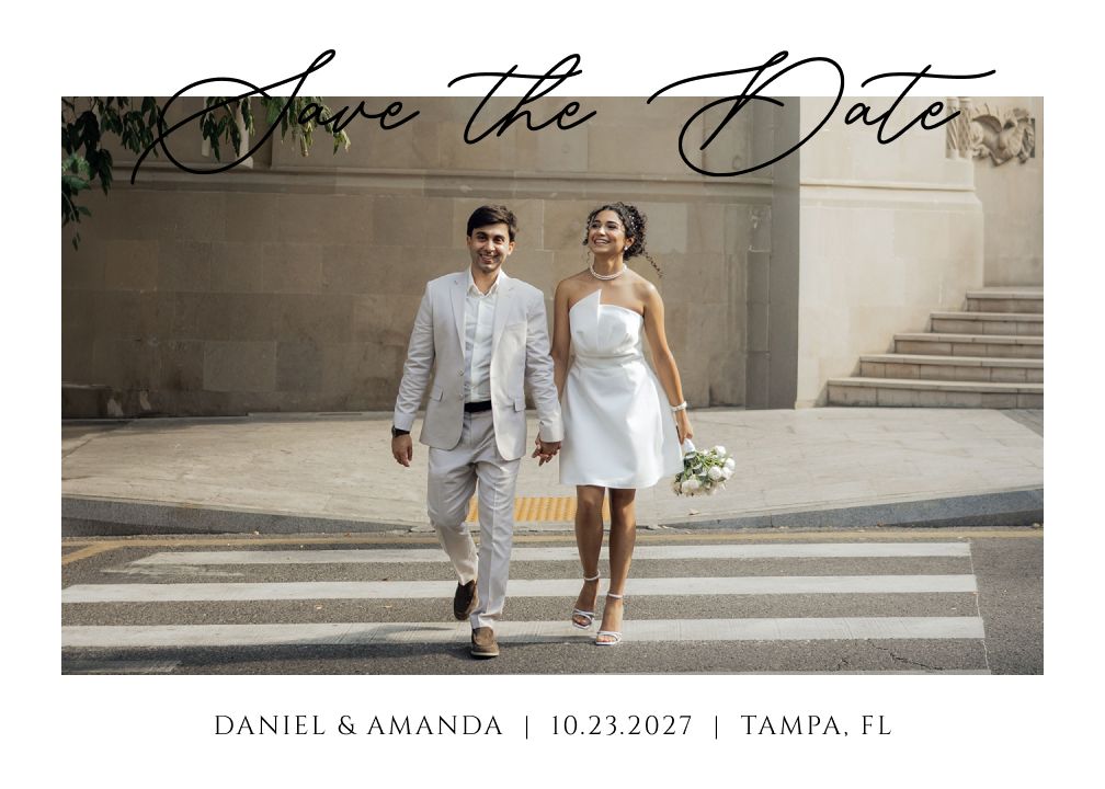 Save the Date Card
