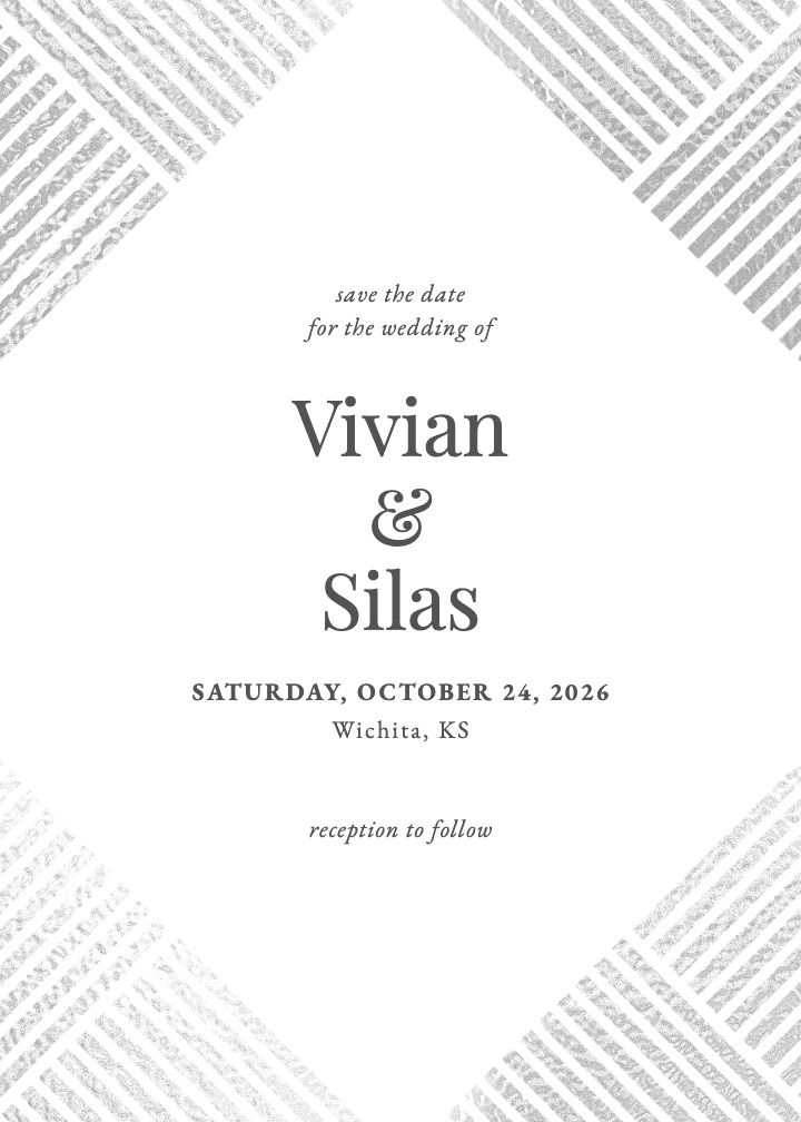 Save the Date Card