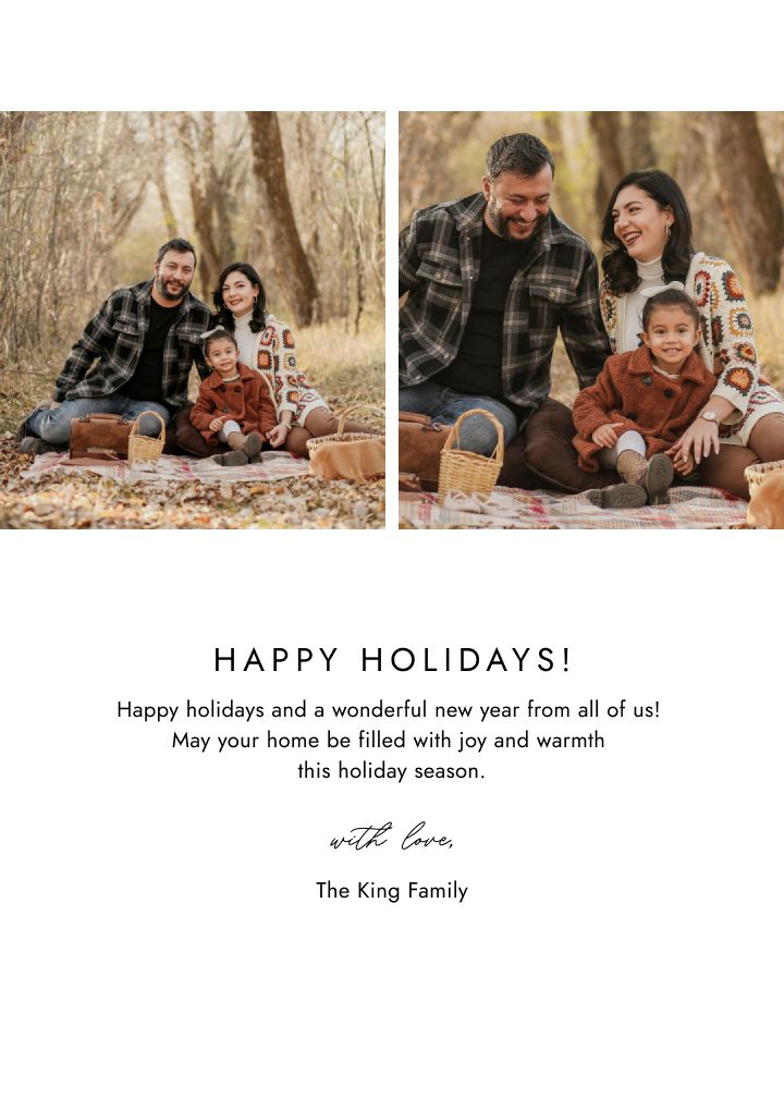 Holiday Cards Card