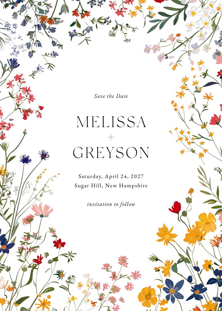 Save the Date Card