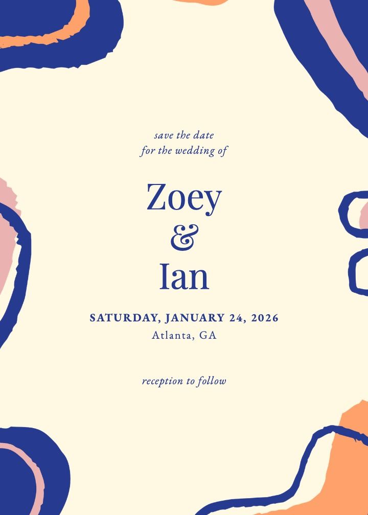 Save the Date Card