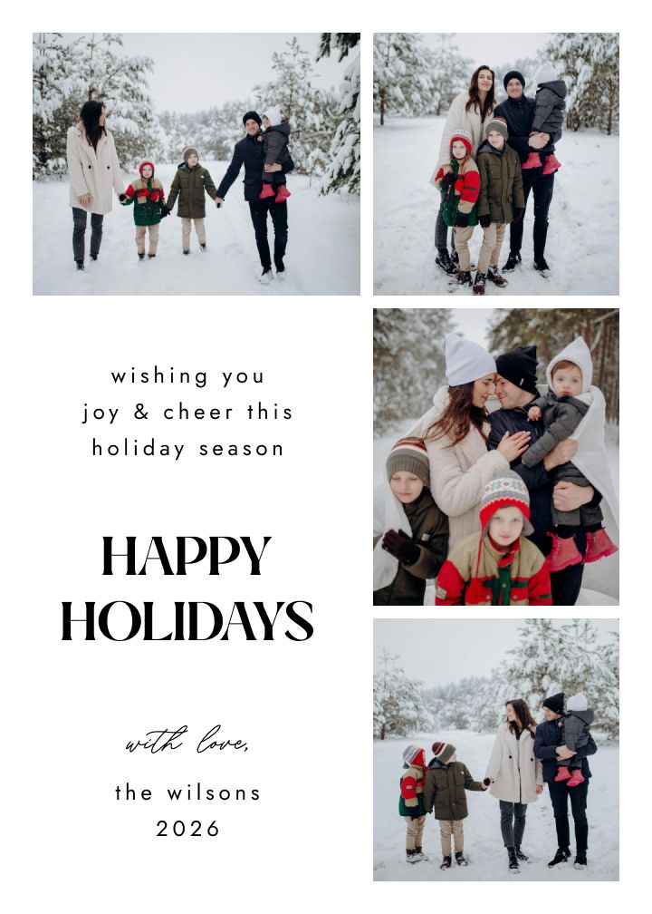 Holiday Cards Card