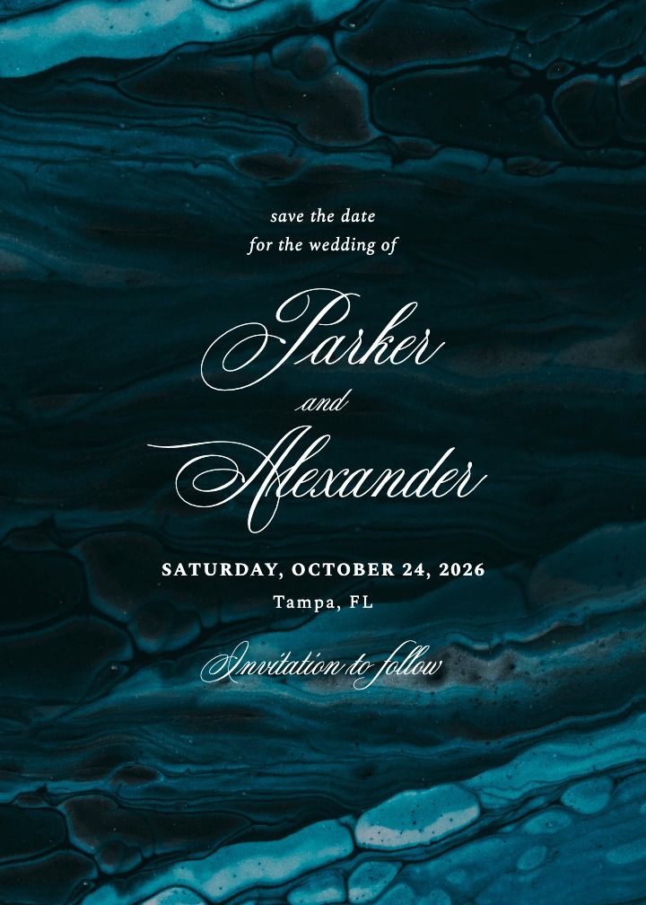 Save the Date Card