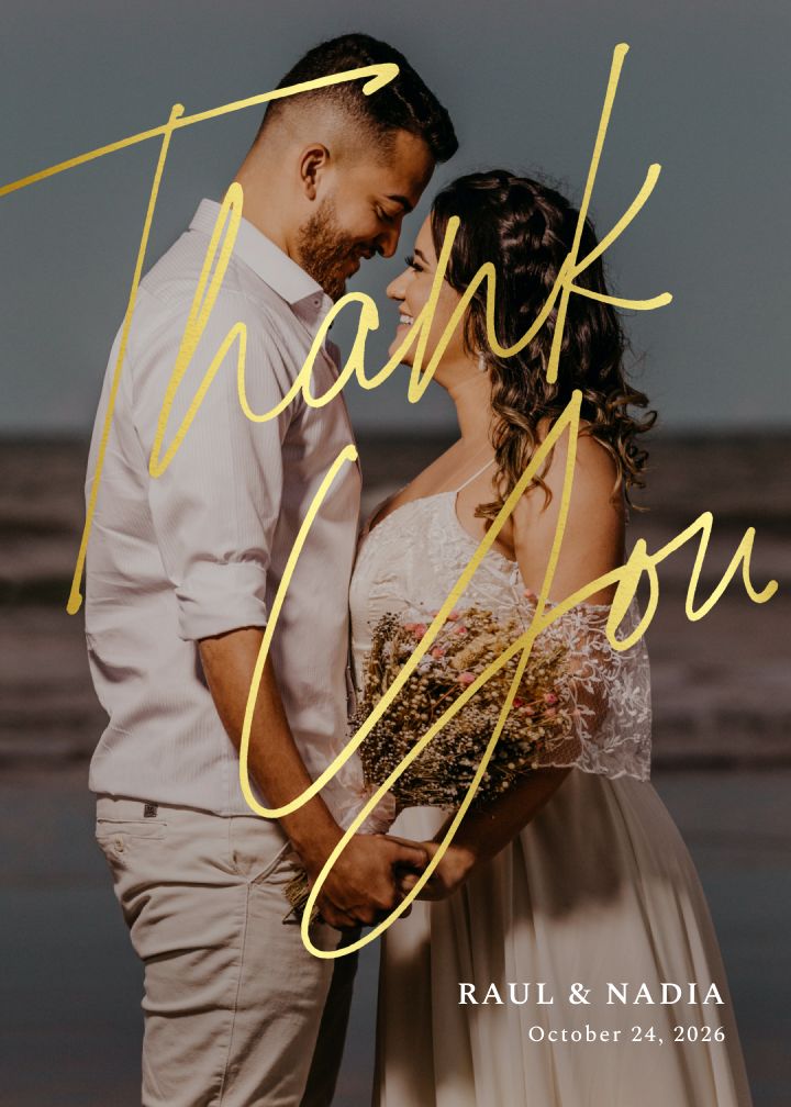 Thank You Cards Card