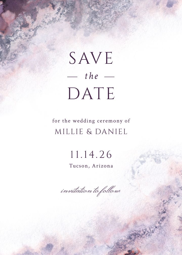 Save the Date Card