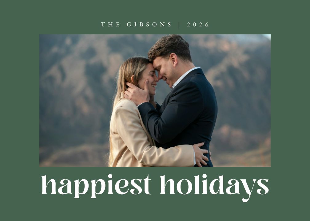 Holiday Cards Card
