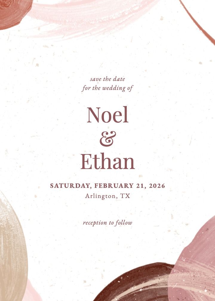 Save the Date Card
