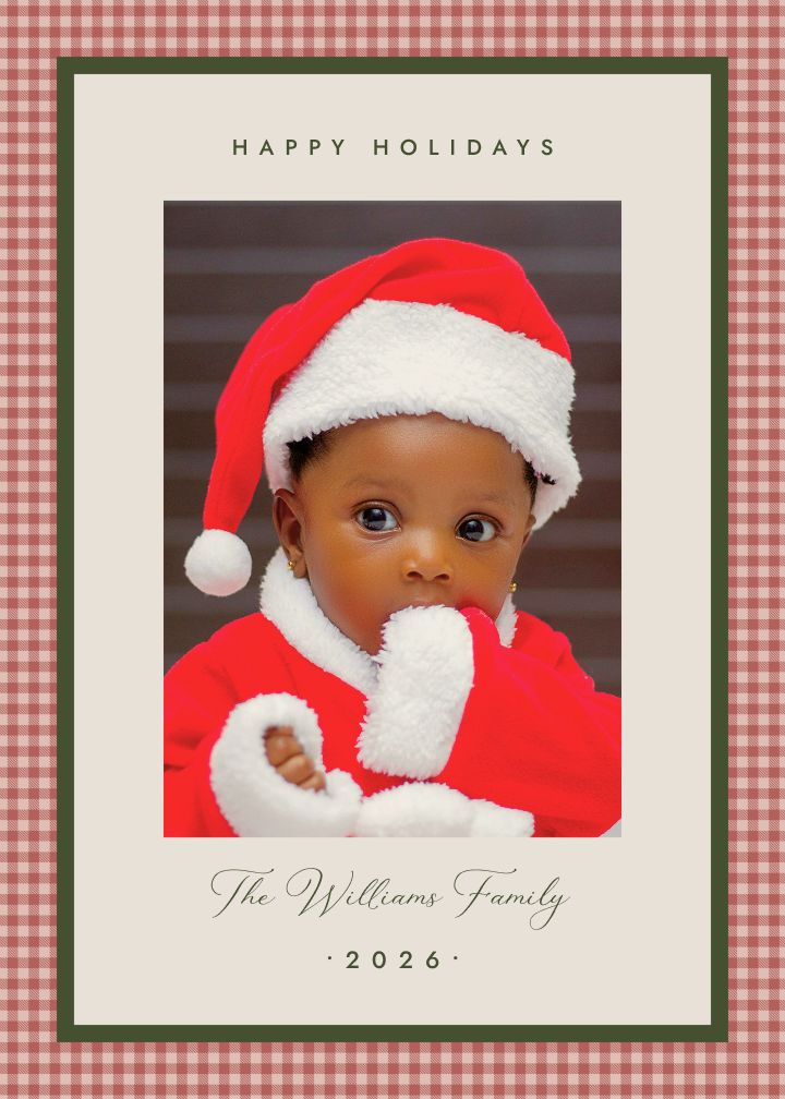 Holiday Cards Card