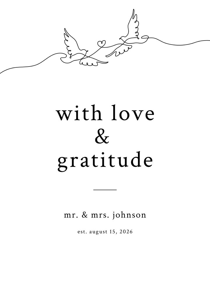 Thank You Cards Card
