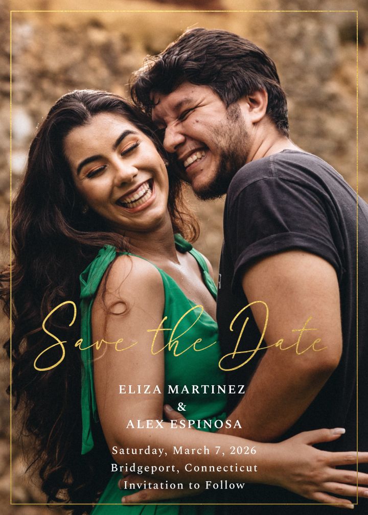 Save the Date Card