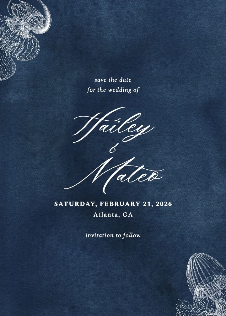 Save the Date Card