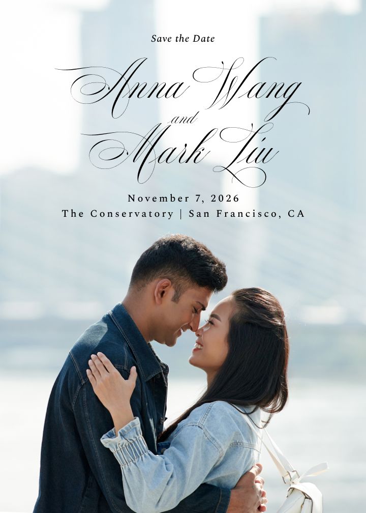 Save the Date Card